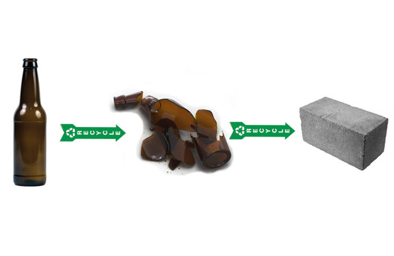 Student Startup Turns Bottles into Buildings with Sustainable Cement