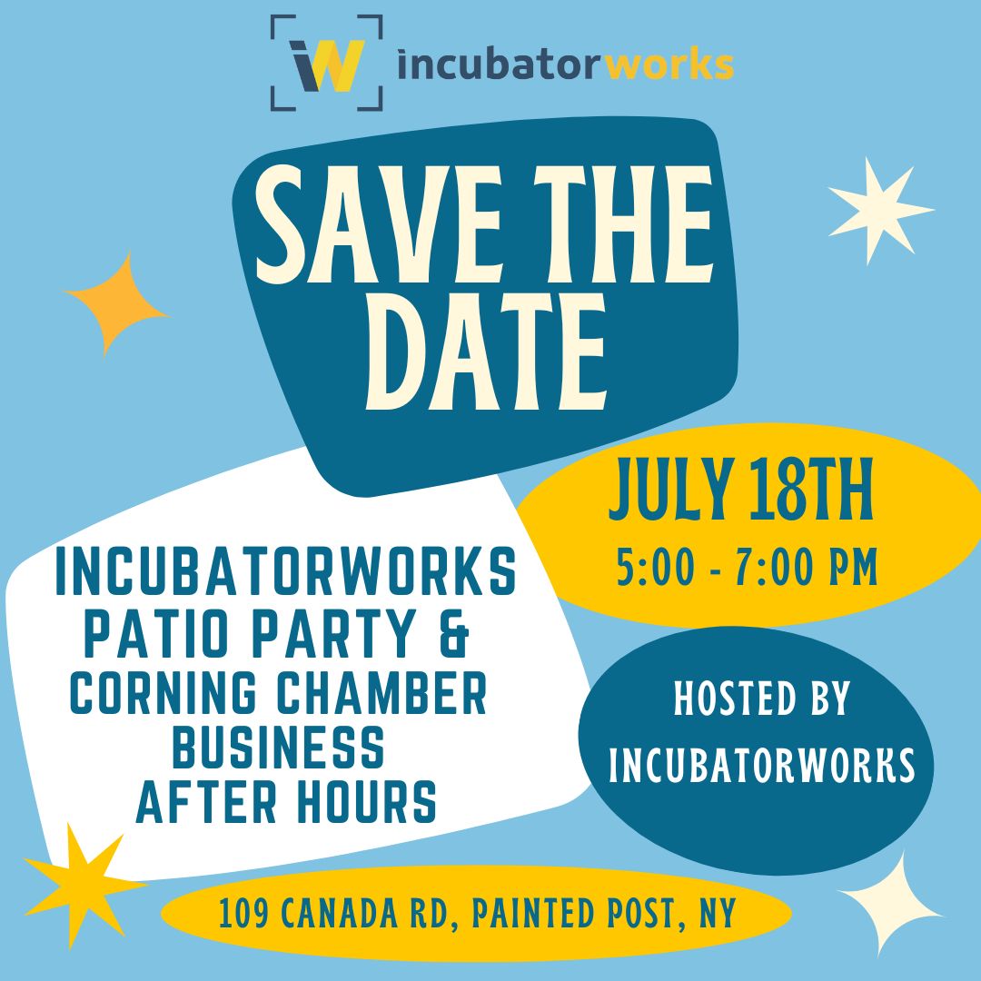 Graphic: IncubatorWorks Patio Party