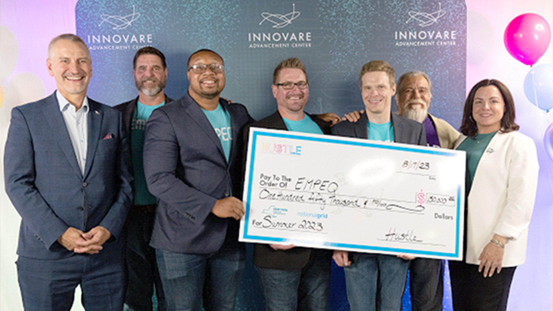 EMPEQ wins HUSTLE Defense Accelerator Demo Day grand prize.